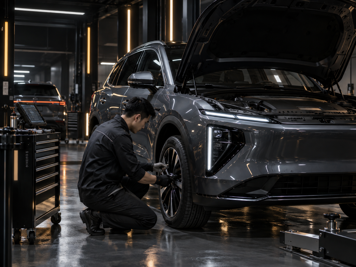Ремонт — Услуги техцентра для автомобилей BYD